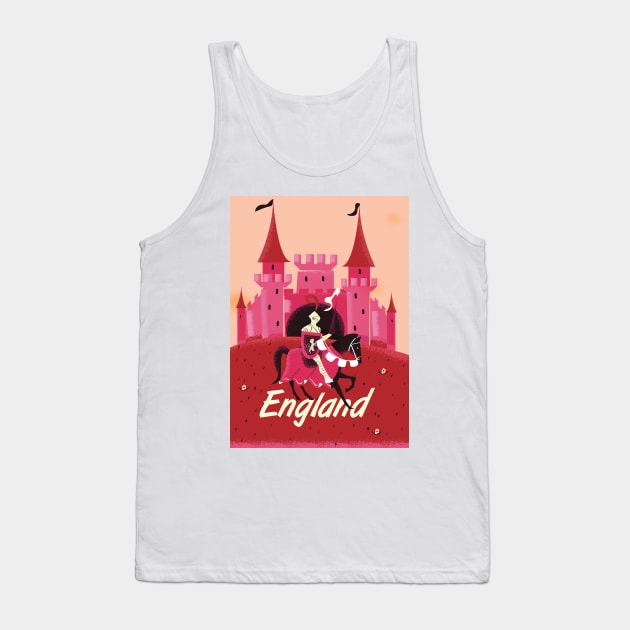 England Tank Top by nickemporium1